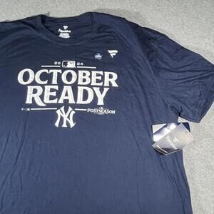 NWT Fanatics New York Yankees Men’s 3XL 2024 October Ready Postseason T-Shirt